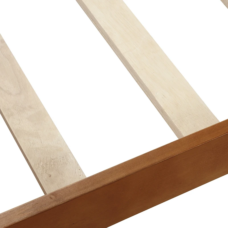 Streamdale Twin Platform Wood Sleigh Bed Frame with Headboard