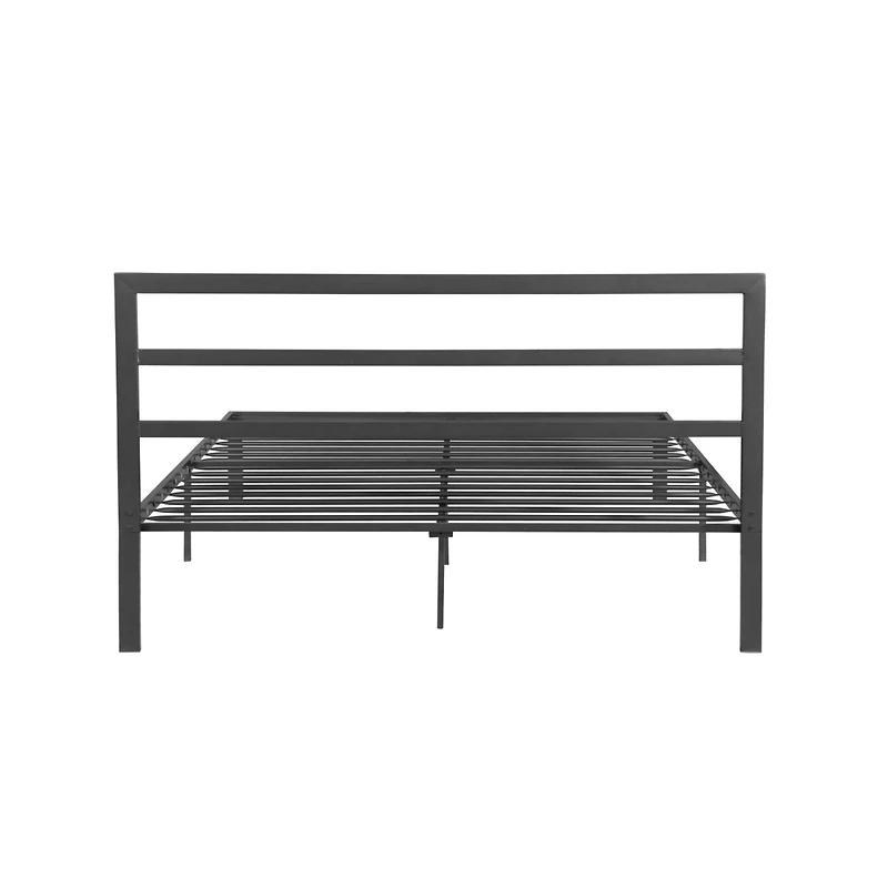 Streamdale Queen Size Metal Bed Frame With Headboard