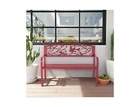 Slickblue Patio Garden Bench Park Yard Outdoor Furniture
