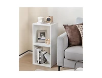 Slickblue Cube Storage Organizer Set of 2-White