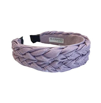 Women s Blushing Braid Headband - Lavender
