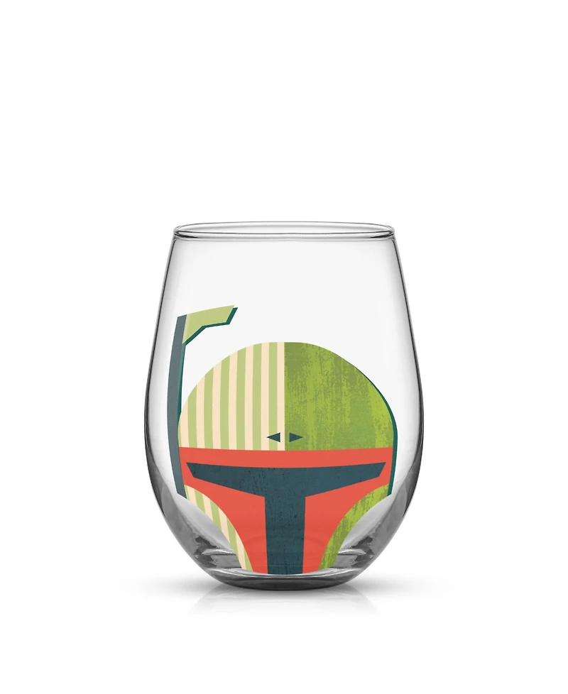JoyJolt Star Wars Helmet Hues Stemless Drinking Glasses, Set of 4