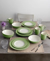 Noritake Colorwave Rim Dinner Plates, Set of 4
