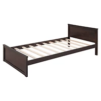Streamdale Twin Loft Bed with Desk, Shelves, and Wardrobe