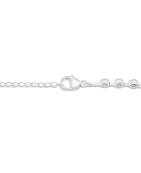 Diamond Bezel Tennis Bracelet (1/2 ct. t.w.) in Sterling Silver or 14k Gold-Plated Sterling Silver, Created for Macy's