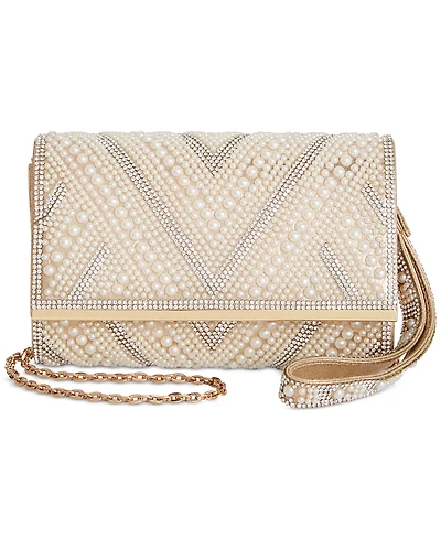 I.n.c. International Concepts Caitlinn Mini Beaded Clutch Crossbody, Created for Macy's