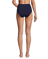 Lands' End Women's Sculpting Suit High Waisted Bikini Bottoms