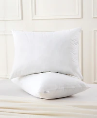 Royal Velvet Twin Pack White Goose Down and Feather Blend 2-Pack Pillow, King