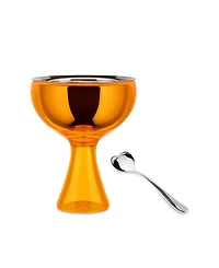Alessi 1 Cup Ice Cream Bowl Spoon by Miriam Mirri