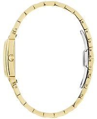 Bulova Women's Sutton Gold-Tone Stainless Steel Bracelet Watch 21mm