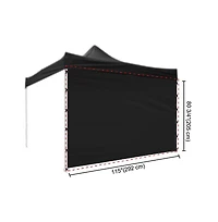 InstaHibit Universal Privacy Sidewall UV30+ Fits 10x10ft Canopy 1 Piece Gazebo