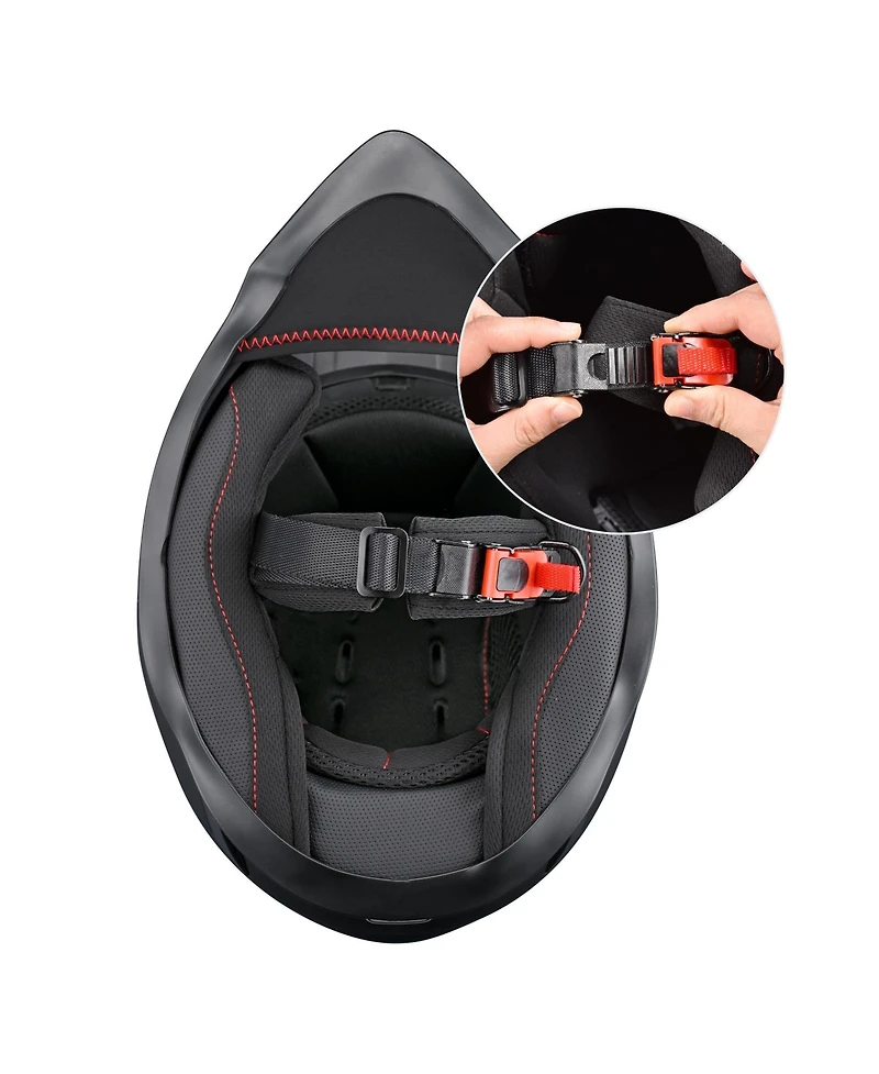 Ahr H-VEN35 Dual Sport Motorcycle Helmet Dot Approved Dirt Bike Off Road Atv S