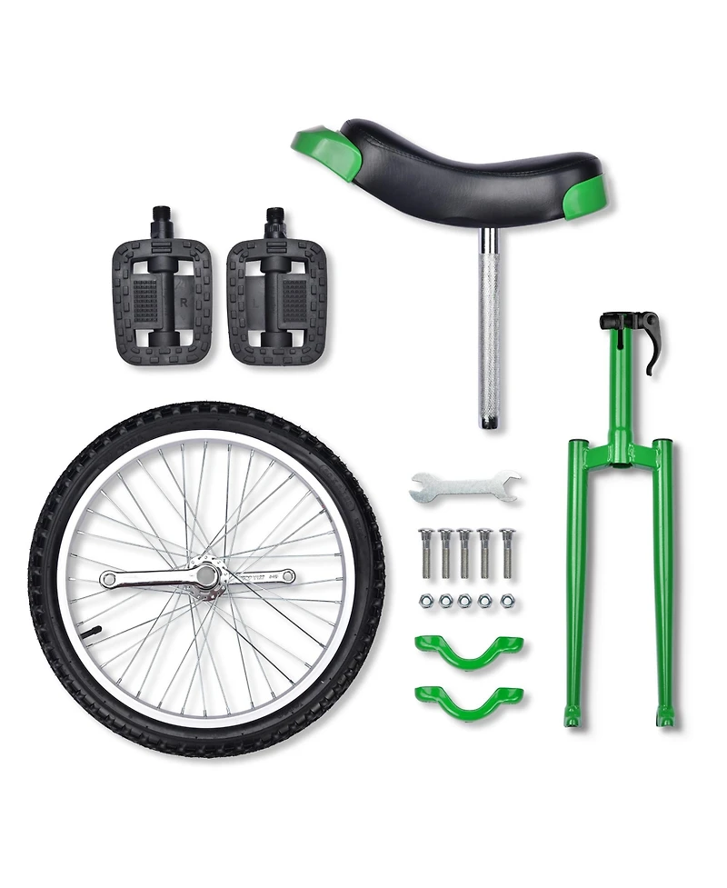 Yescom 20 In Wheel Outdoor Unicycle Leakproof Butyl Tire Circus Bike Balance Training for Adults Teenagers Kids