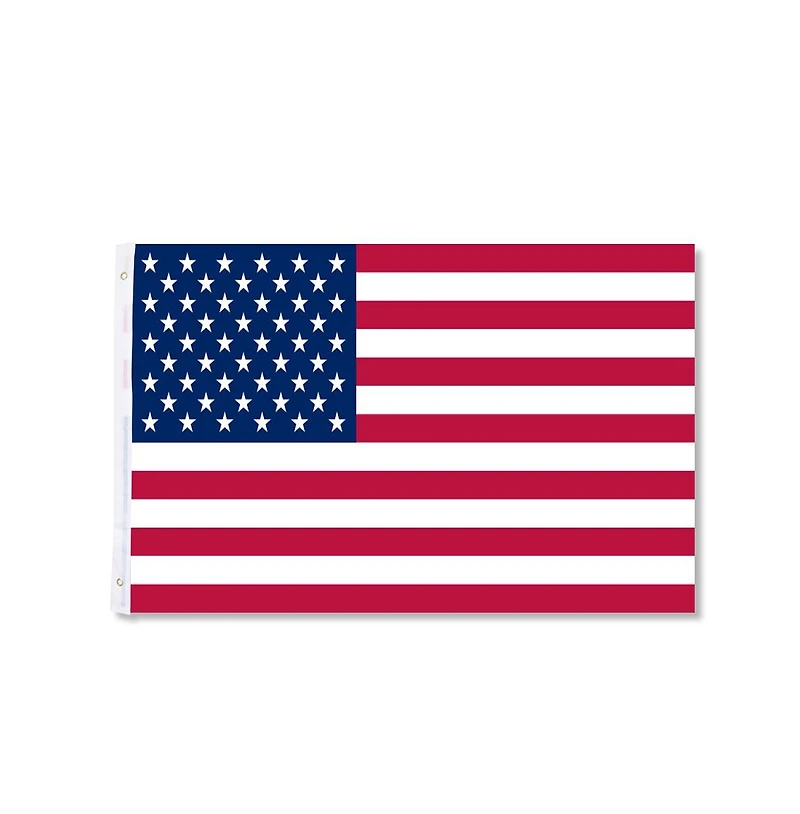 3x5 ft Us American Flag Standard Size w/ Star Stripe Grommet For Flagpole Usa United States