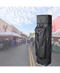 Universal Canopy Carry Bag Wheeled Pop Up Shelter Storage Case 10x20ft Canopy