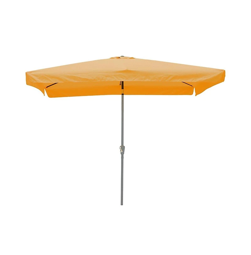10x6ft Universal Replacement Umbrella Canopy with Tippet Top Cover Patio Beach