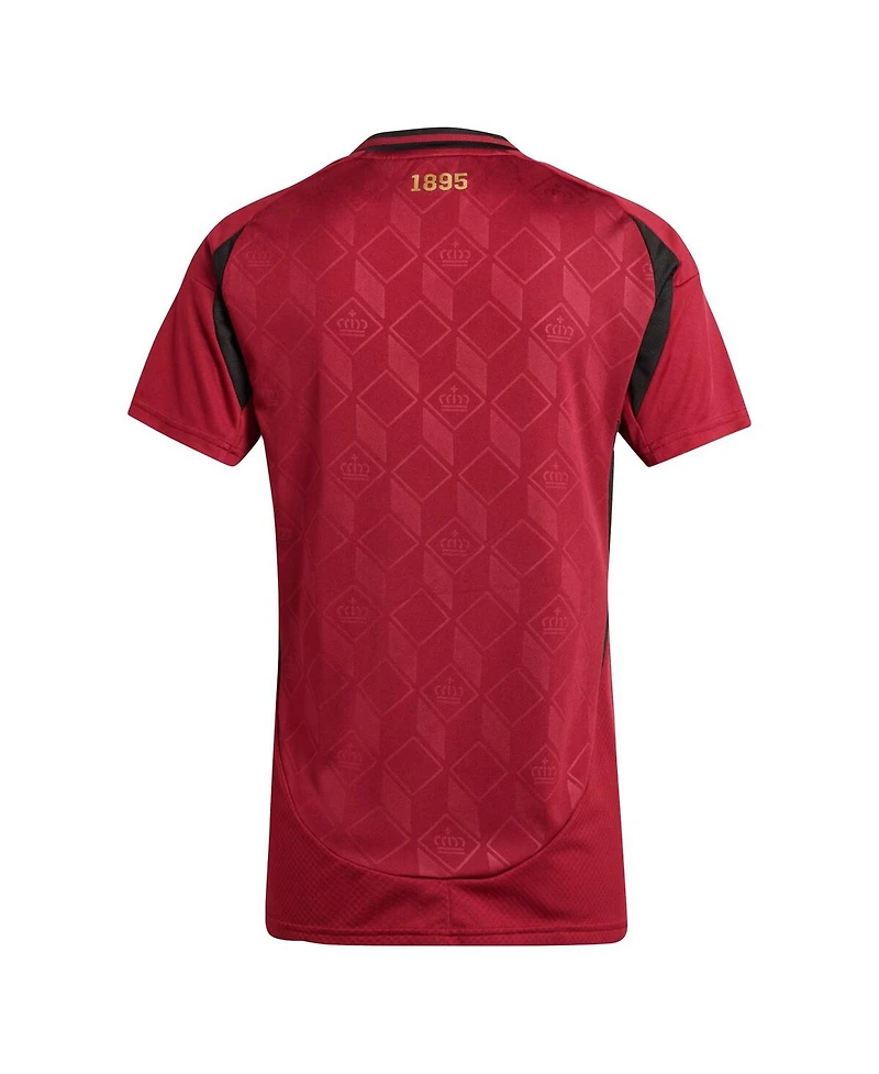 Adidas Women's Burgundy Belgium National Team 2024 Home Replica Jersey