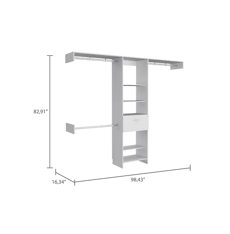 Fm Furniture Cross Closet System