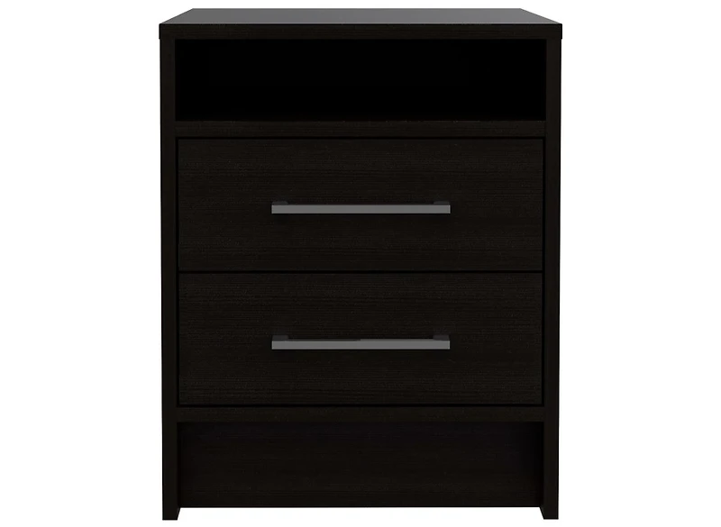 Fm Furniture Philadelphia Nightstand, Two Drawers