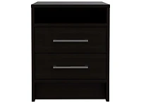 Fm Furniture Philadelphia Nightstand, Two Drawers