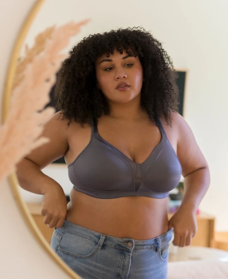 Playtex Full Figure 18 Hour Sleek & Smooth Wireless Bra 4803, Online Only