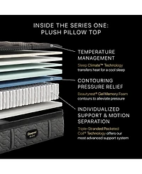 Beautyrest Black Series One 14.5" Plush Pillowtop Mattress