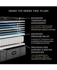 Beautyrest Black Series Two 15.25" Plush Mattress