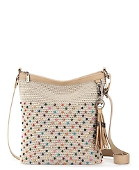 The Sak Women's Lucia Crochet Medium Crossbody Bag