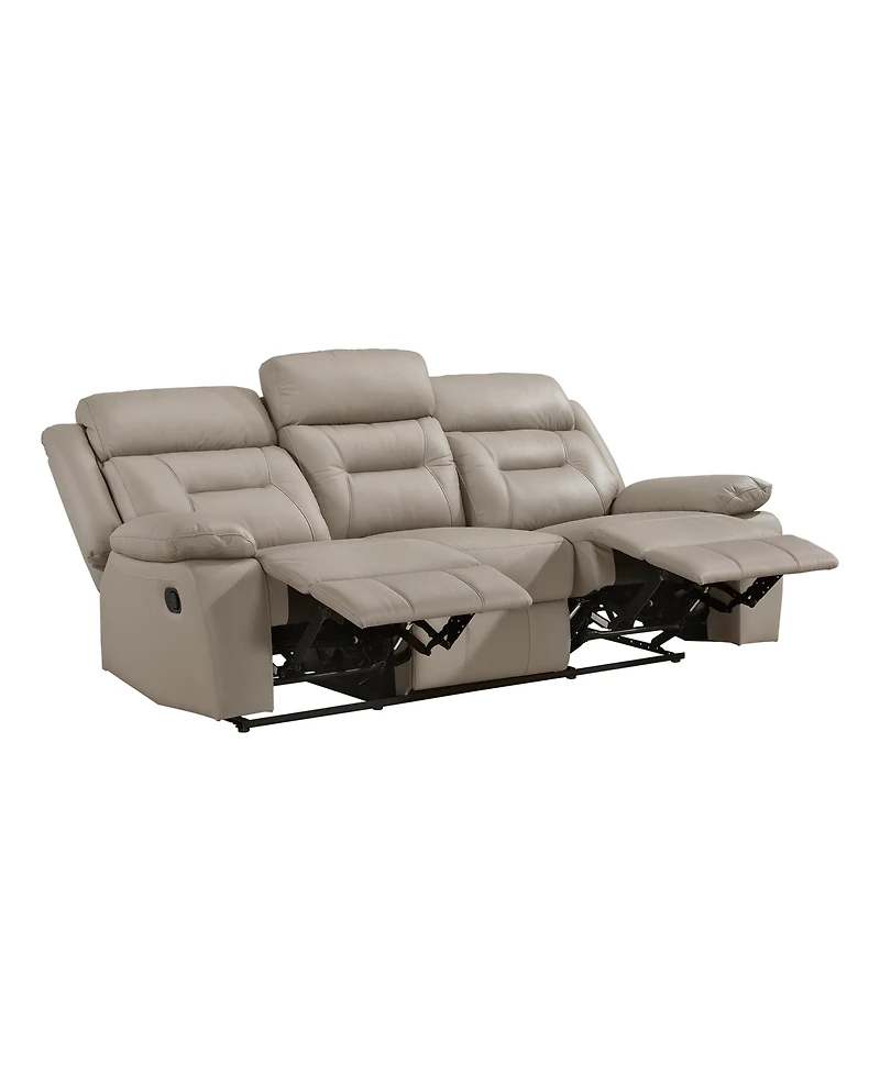 Homelegance White Label Corvallis 87" Double Reclining Sofa