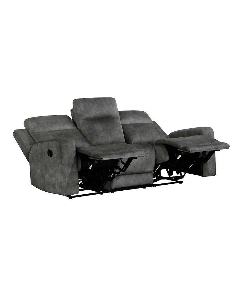 Homelegance White Label Pagosa 80" Double Reclining Sofa
