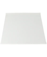 Springcrest Ivory Linen Large Rectangular Lamp Shade 14" Wide x 6" Deep at Top and 18" Wide x 12" Deep at Bottom and 12" Heig