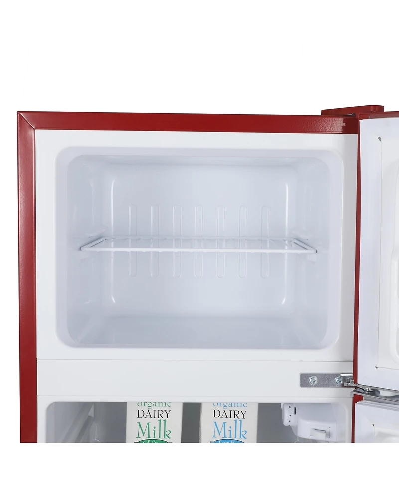 4.5 Cu. Ft. Tm Retro Refrigerator,Red