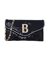 Bebe Miro Sequin Crossbody Clutch