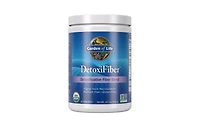 Garden of Life DetoxiFiber Organic Detoxification Fiber Blend Unflavored Powder, 300 mg