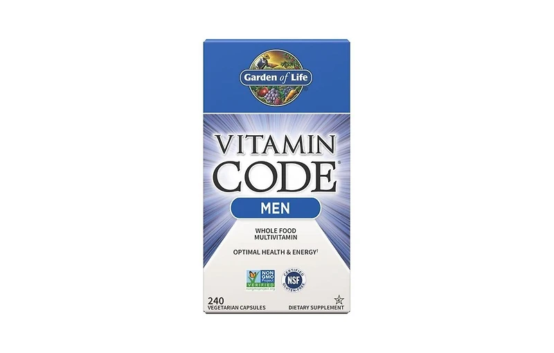 Garden of Life Vitamin Code, Men's Formula 240 Caps