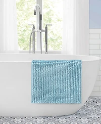 Laura Ashley Butter Chenille Bath Mat