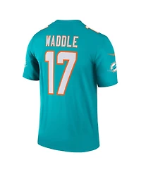 Nike Men's Jaylen Waddle Aqua Miami Dolphins Legend Jersey