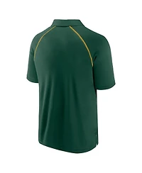 Fanatics Men's Green Oakland Athletics Strong Alone Raglan Polo