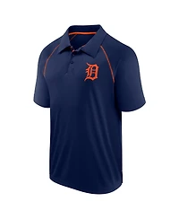 Fanatics Men's Navy Detroit Tigers Strong Alone Raglan Polo