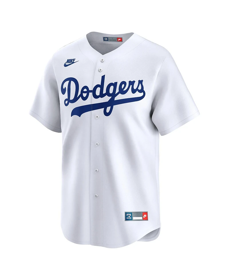 Nike Men's Jackie Robinson White Brooklyn Dodgers Throwback Cooperstown Collection Limited Jersey