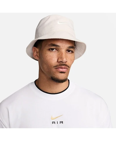 Nike Men's and Women's Stone Swoosh Apex Bucket Hat