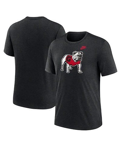 Nike Men's Georgia Bulldogs Blitz Evergreen Legacy Primary Tri-Blend T-Shirt