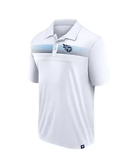 Fanatics Men's White Tennessee Titans Big Tall Sublimated Polo