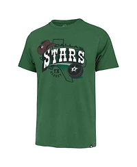 '47 Brand Men's Kelly Green Dallas Stars Regional Localized Franklin T-Shirt
