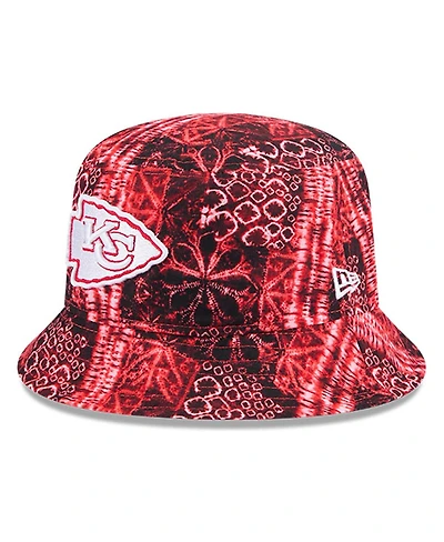 New Era Men's Red Kansas City Chiefs Shibori Bucket Hat