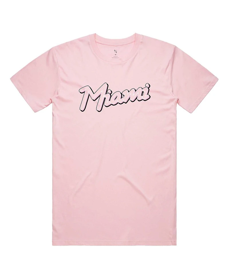 Peace Collective Men's and Women's Pink Inter Miami Cf Vice Essentials T-Shirt