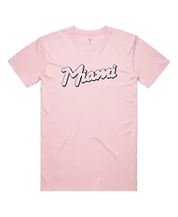 Peace Collective Men's and Women's Pink Inter Miami Cf Vice Essentials T-Shirt