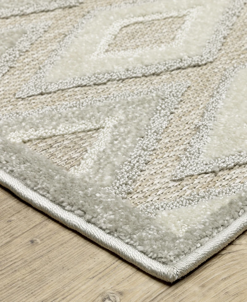 Oriental Weavers Tangier TAN02 5'3x7'6 Area Rug