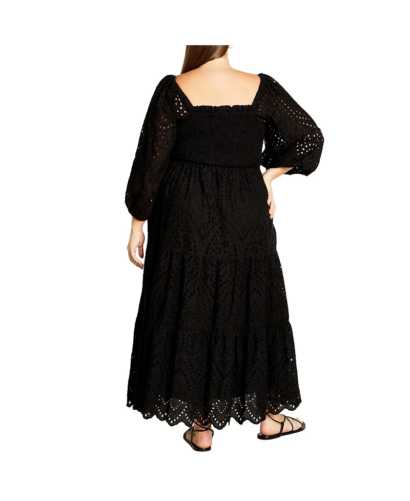 City Chic Women's Brodie Maxi Dress