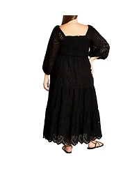 City Chic Women's Brodie Maxi Dress